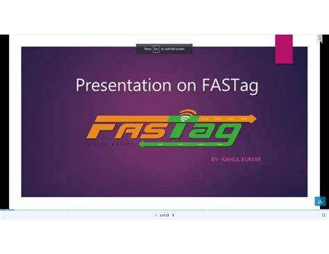 Fast Tag Presentation 2 Fast Tag Presentation 2 - Basic Electrical ...