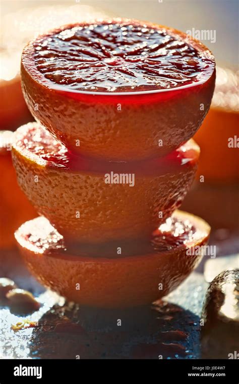 Blood orange fruit Stock Photo - Alamy