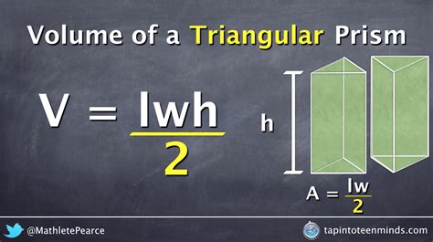 Visualizing the Volume of a Triangular Prism Formula