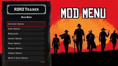 RDR2 Mod Menu PC, PS4 & Xbox | Free Trainer Download 2021