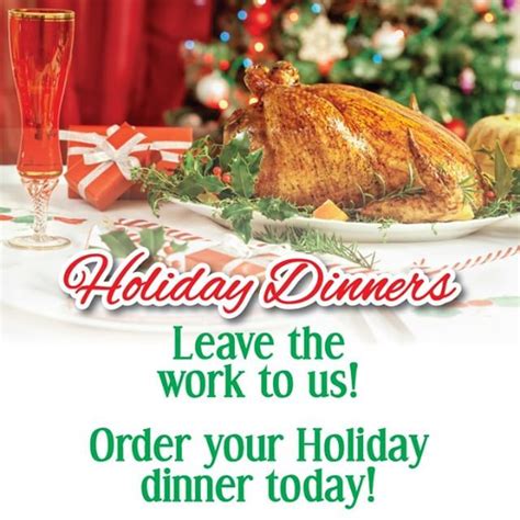 Time Is Running Out! Reserve Your Christmas Turkey or Ham Dinner Today ...