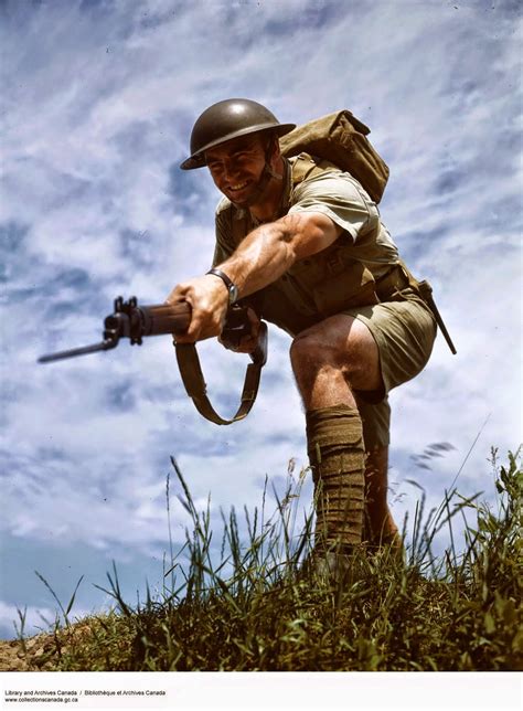 Rare and Wonderful Color Photos of Canadian Soldiers in World War II ~ Vintage Everyday