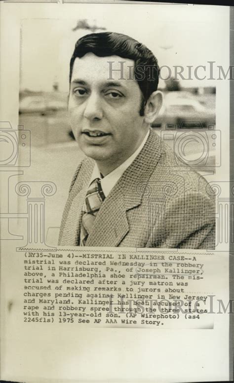 1975 Press Photo Mistrial for Joseph Kallinger and Son Michael ...