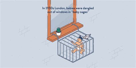 In 1930s London, babies were dangled out of windows in “baby cages ...