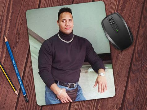 Dwayne Johnson the Rock Fanny Pack Meme Mousepad free - Etsy