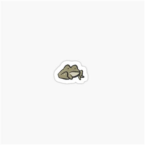 "Funny Frog" Sticker for Sale by Avery Crookston | Redbubble