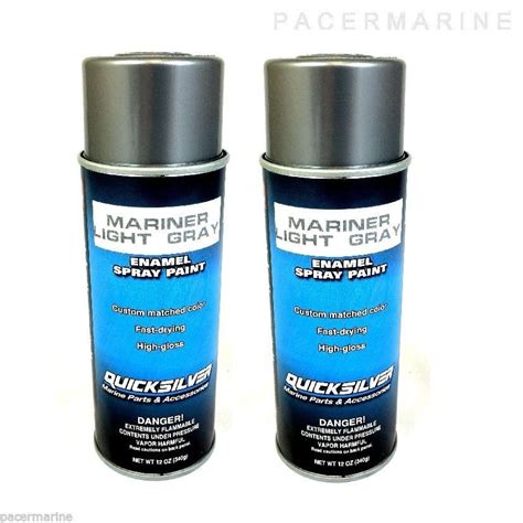 Mariner Outboard Spray Paint – Light Gray 92-802878Q14 – Pacermarine