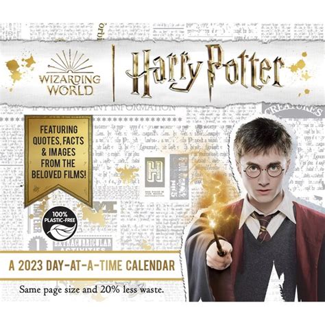 Harry Potter - 2023 Desk Calendar by DateWorks | Gifts | www.chapters ...