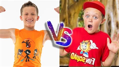 Paxton Myler (Ninja Kidz TV) Vs Kade Skye (Kids Fun TV) 🔥 ...