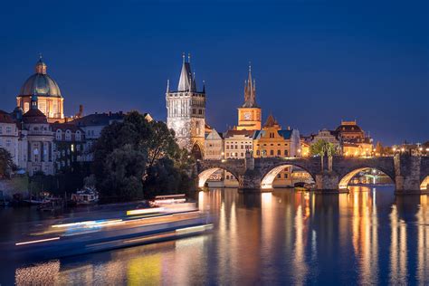 Charles bridge at night, Prague Photograph by Dimitrios Karamitros ...