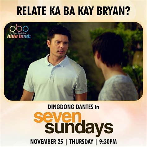 Relate ka ba kay Bryan? | Dingdong Dantes in Seven Sundays | November ...