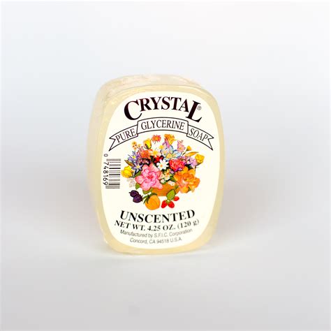 Unscented Soap Bars | Crystal Glycerine Soap Bars