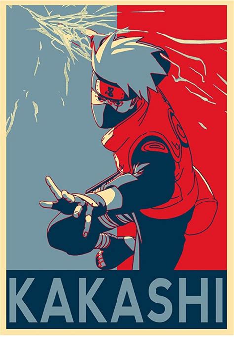 Kakashi Poster | Kakashi, Best naruto wallpapers, Anime naruto