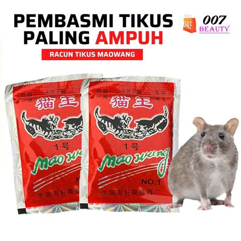 Jual BISA COD Racun Tikus Mati Kering dan Tidak Bau - Mao Wang Racun Tikus Paling Ampuh Langsung ...