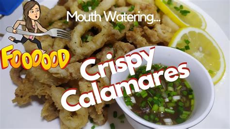 Calamari Ingredients - YouTube