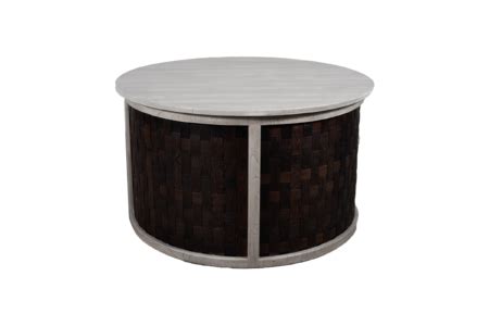 Round Coffee Table – Exotic Wood Indonesia