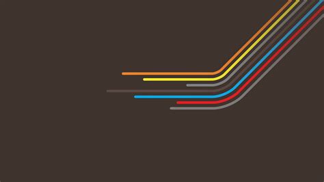 Retro Style Colorful Lines Vector Wallpapers HD / Desktop and Mobile ...