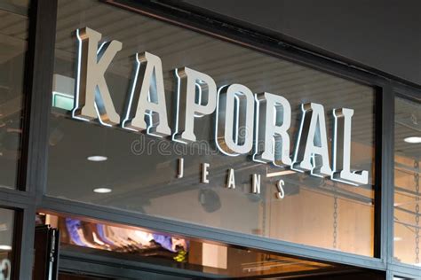 Bordeaux , Aquitaine / France - 09 24 2019 : Kaporal Jeans Logo Shop on Sign Store Wall French ...