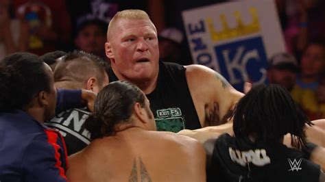 The Undertaker and Brock Lesnar clash before SummerSlam: Raw, July 20, 2015 - Win Big Sports