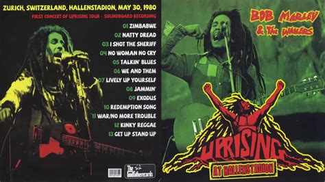 Bob Marley Uprising At Hallendstadion 1980 - YouTube