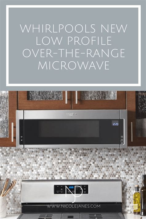 Whirlpool Low Profile Over-the-Range Microwave Hood Combination ...