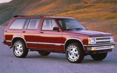 1991 Chevy S-10 Blazer Review & Ratings | Edmunds