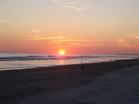 Sunset on Holden Beach Vacation Places, Dream Vacations, Holden Beach, Celestial, Sunset ...