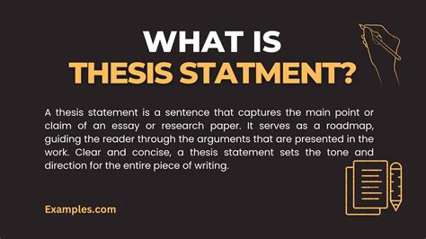 120+ Thesis Statement Examples - Tips, How to Write, Format | Examples