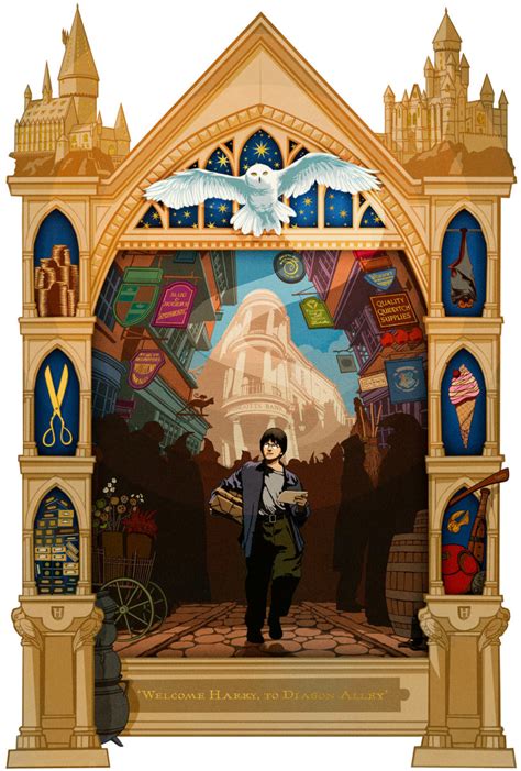 MinaLima reveal second ‘Harry Potter’ graphic art print — Harry Potter ...