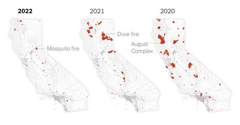 Why California’s 2022 Wildfire Season Was Unexpectedly Quiet - The New York Times