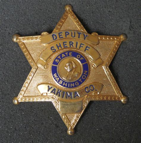 Washington State Badge Photo's page 2 | Police badge, Badge, Yakima