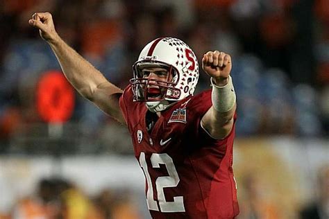 Quarterback Andrew Luck will return to Stanford