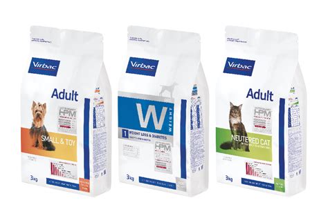 Kibbles for cats and dogs from Virbac VETERINARY HPM®