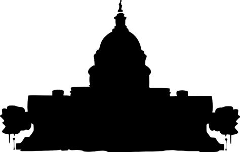 SVG > states capital political building - Free SVG Image & Icon. | SVG Silh