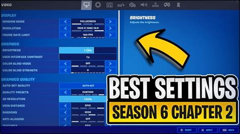 The Best Fortnite Setting in Season 6 Chapter 2 - FPS Boost + Performance Mode! - YouTube