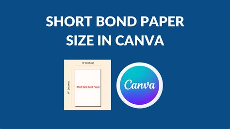 Short Bond Paper Size in Canva - Canva Templates