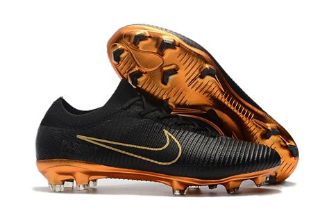 Nike Mercurial Vapor Flyknit Ultra - Metallic Gold Black