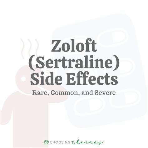 What Are the Side Effects of Zoloft (Sertraline)?