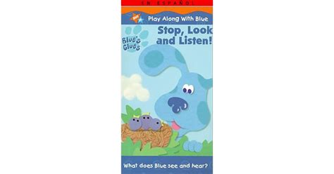 Blue's Clues - Stop, Look and Listen [VHS] by Steve Burns