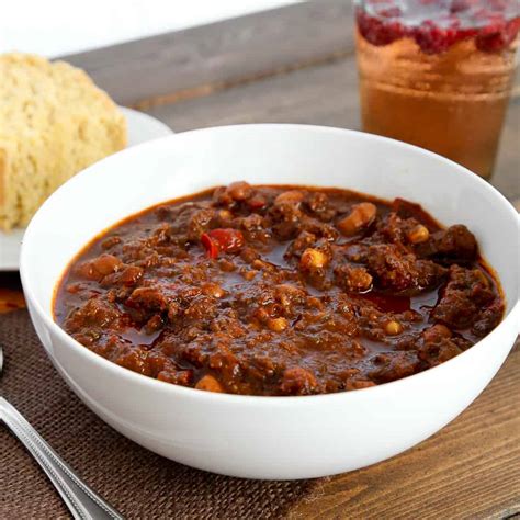 Healthy Texas-style Chili