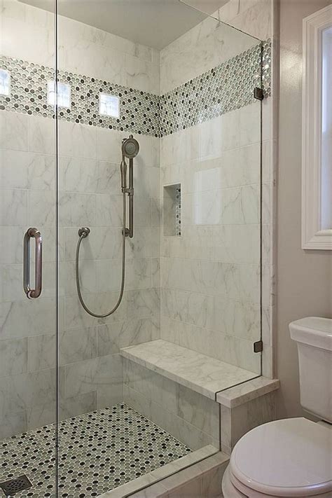 37 LOVELY BATHROOM SHOWER TILE DESIGN IDEAS AND MAKEOVER | Shower tile, Bathroom remodel shower ...