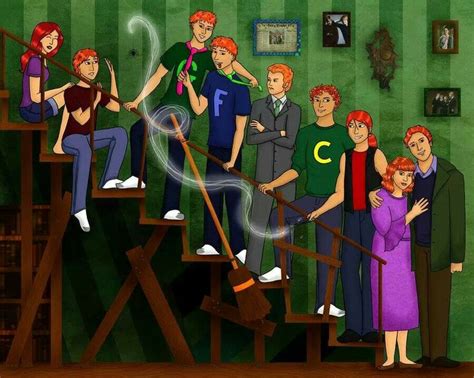 Weasley Family | Weasley family, Weasley, Harry potter fan art