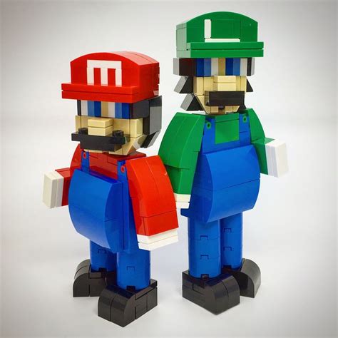 "Super Mario Bros" by 2 Much Caffeine: Pimped from Flickr | Lego mario, Mario bros, Cool lego ...