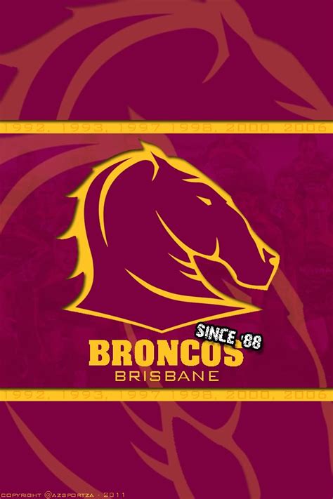 Brisbane Broncos Wallpaper - 640x960 - Download HD Wallpaper - WallpaperTip