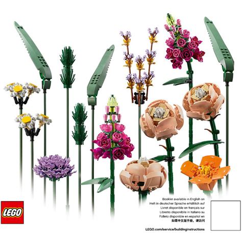 LEGO Flower Bouquet Set 10280 Instructions | Brick Owl - LEGO Marketplace