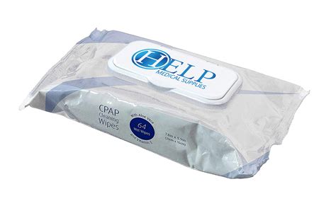 CPAP Mask Cleaning Wipes 64 Count | HelpMedicalSupplies