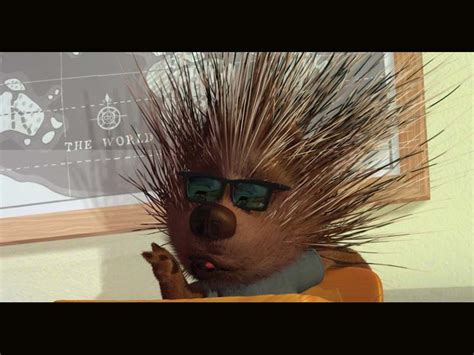 Wake up call: 'Cause I'm the fluffy porcupine