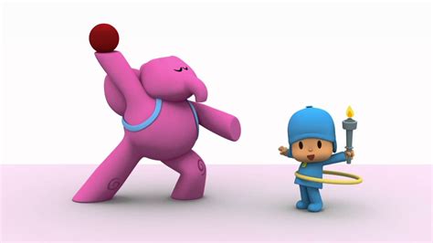 The Pocoyo Games 2012 Rhythmic gymnastics ! - YouTube