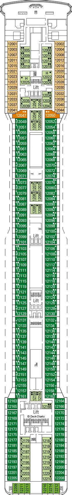 MSC Magnifica Deck Plans: Ship Layout, Staterooms & Map - Cruise Critic