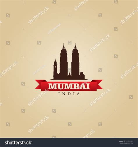 Mumbai India City Symbol Vector Illustration Stock Vector (Royalty Free ...